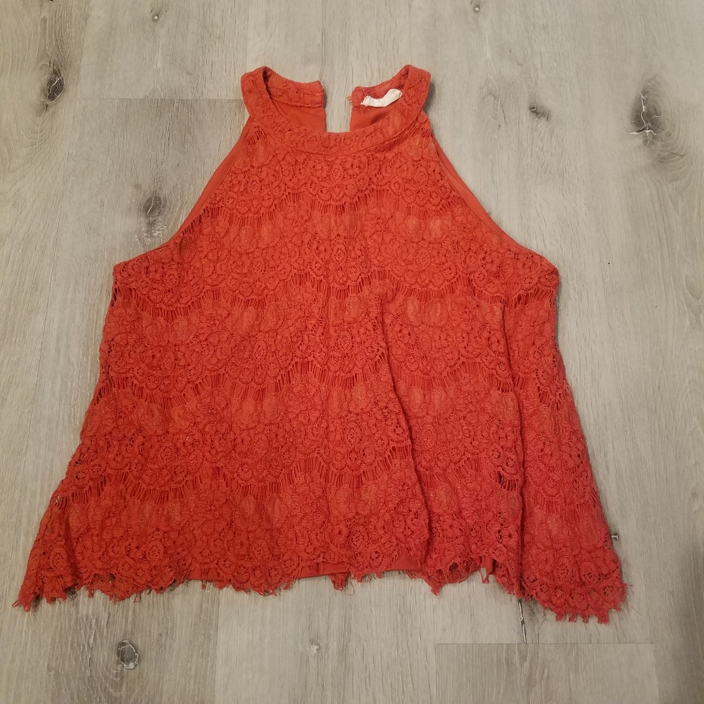 Sophie Rue Lace Sleeveless Blouse
